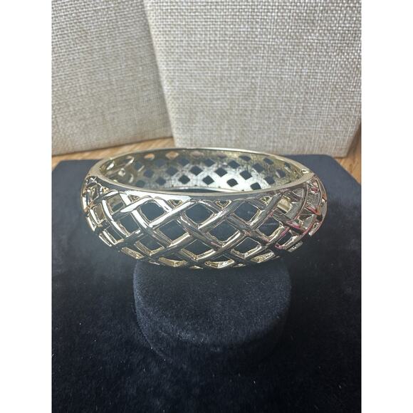 Sequin Jewelry - Sequin Nordstrom Multicolor Gold Tone Statement Enamel Bangle Bracelet # 334